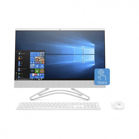 ORDINATEUR BUREAU HP All In One 24 INTEL CORE i5-11e GEN. 8 GB - 1 TB HDD TACTILE