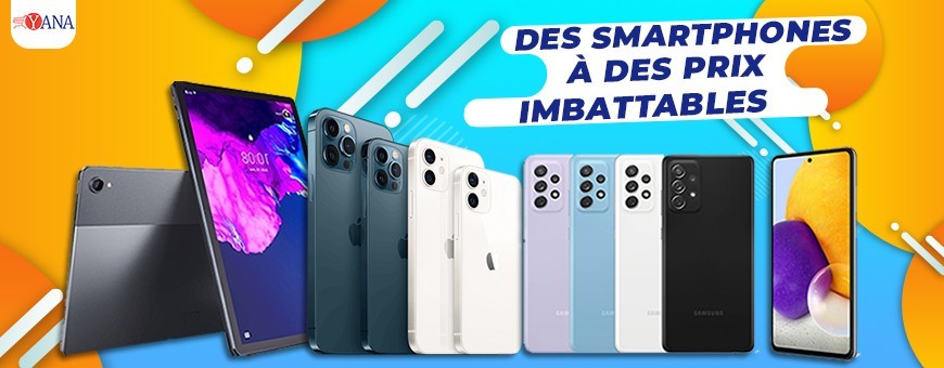 Téléphones & Tablettes - Achat en ligne à moindre coût | YANA CI